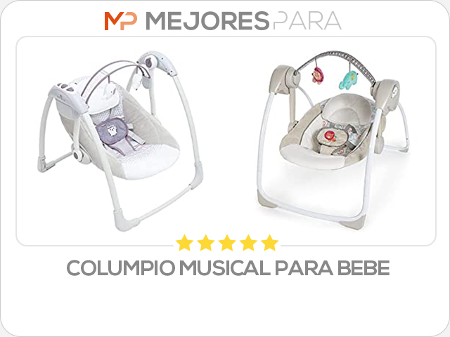 columpio musical para bebe