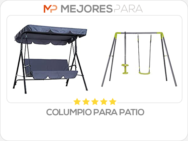 columpio para patio