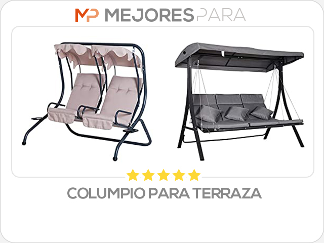 columpio para terraza