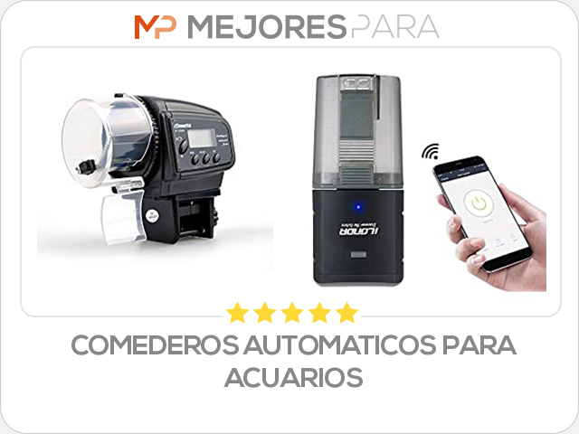 comederos automaticos para acuarios