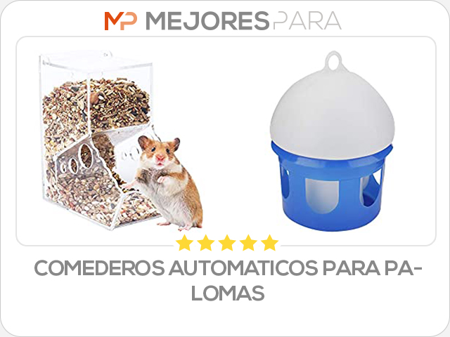 comederos automaticos para palomas