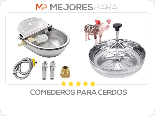 comederos para cerdos