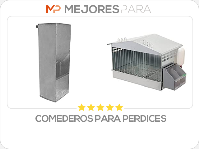 comederos para perdices