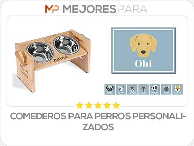 comederos para perros personalizados