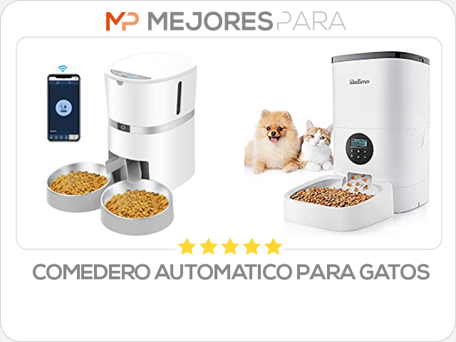 comedero automatico para gatos