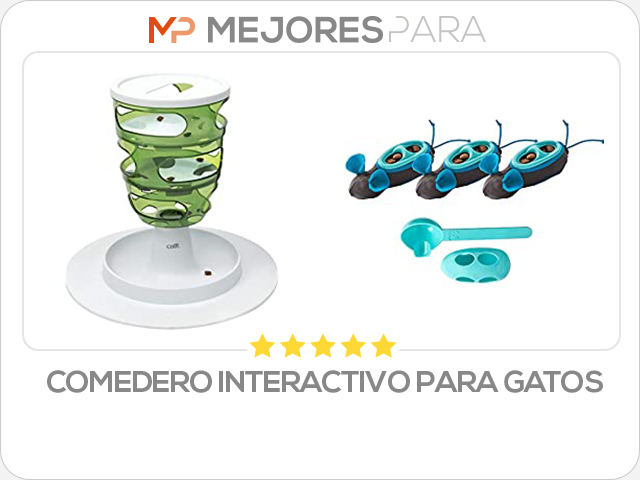 comedero interactivo para gatos