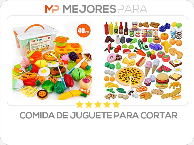 comida de juguete para cortar