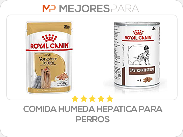 comida humeda hepatica para perros