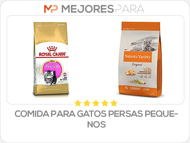 comida para gatos persas pequenos