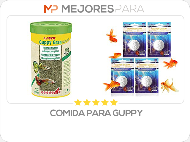 comida para guppy