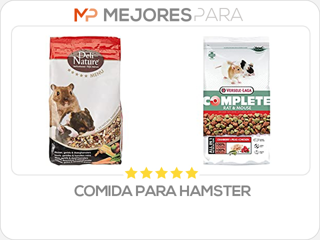 comida para hamster