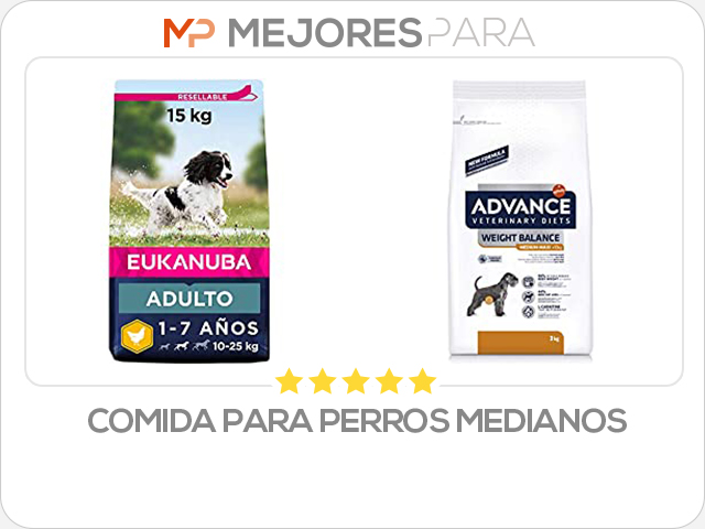 comida para perros medianos