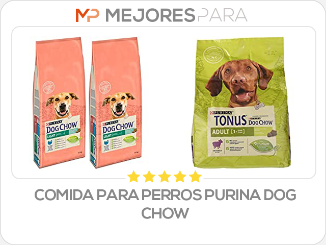 comida para perros purina dog chow