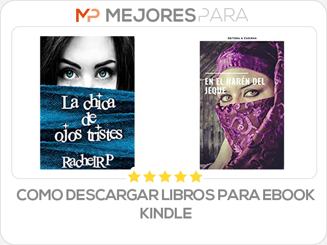 como descargar libros para ebook kindle