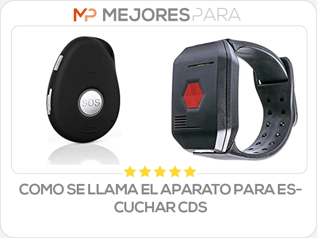 como se llama el aparato para escuchar cds