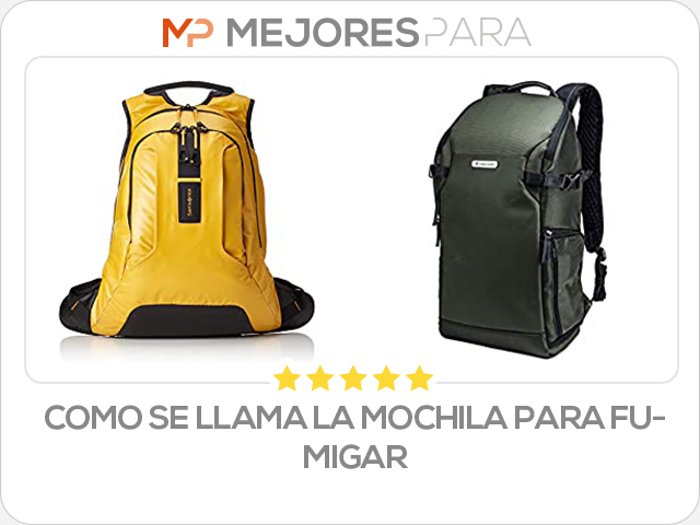 como se llama la mochila para fumigar