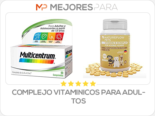 complejo vitaminicos para adultos