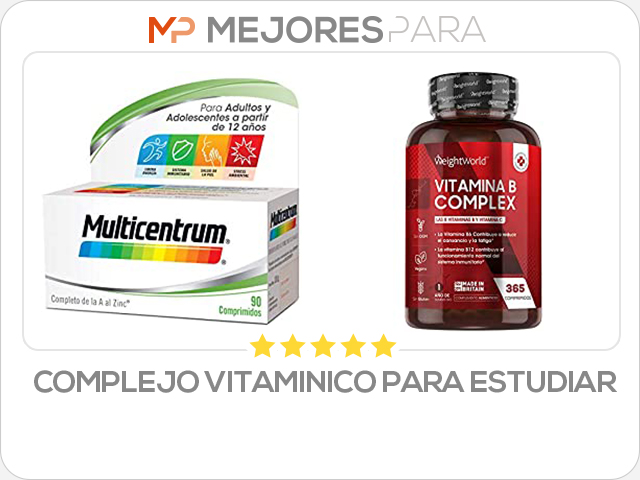 complejo vitaminico para estudiar