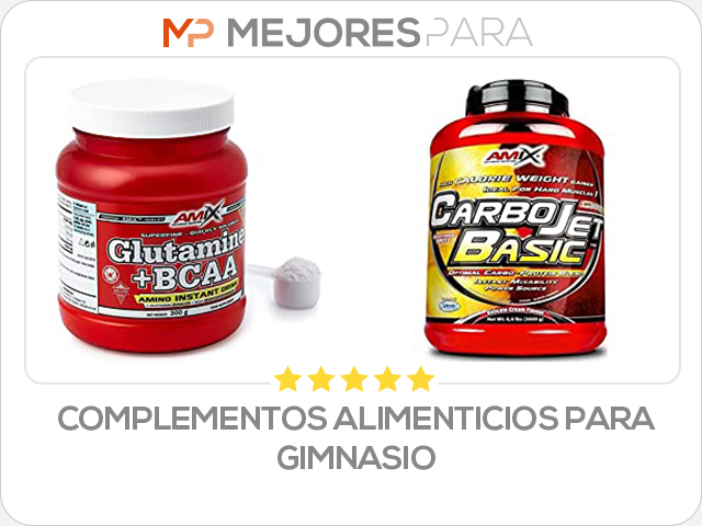 complementos alimenticios para gimnasio