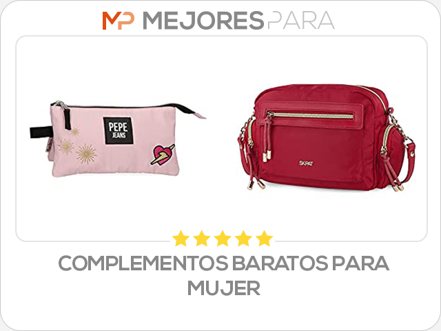 complementos baratos para mujer