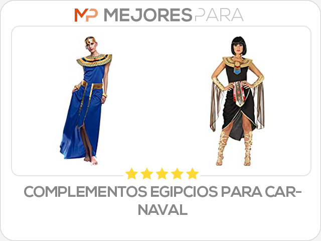 complementos egipcios para carnaval