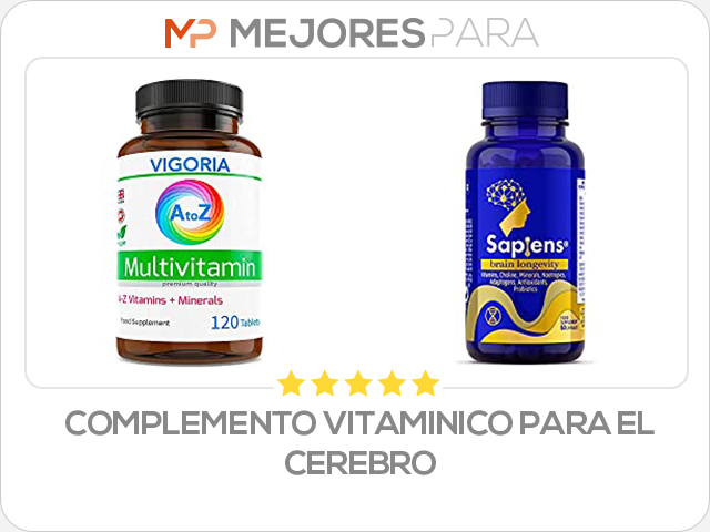 complemento vitaminico para el cerebro