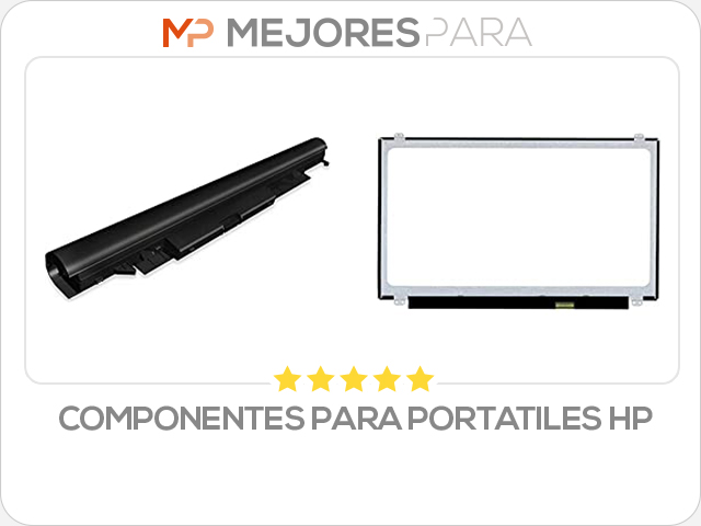 componentes para portatiles hp