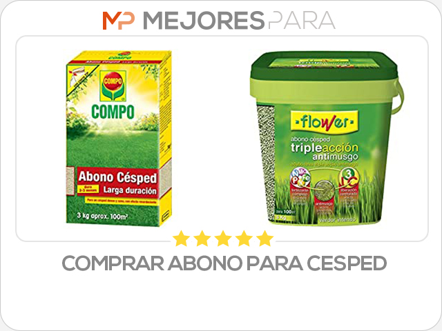 comprar abono para cesped