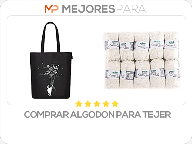 comprar algodon para tejer