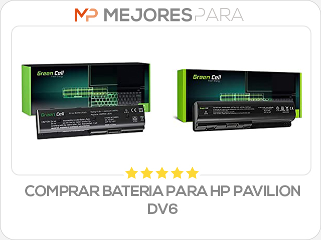 comprar bateria para hp pavilion dv6