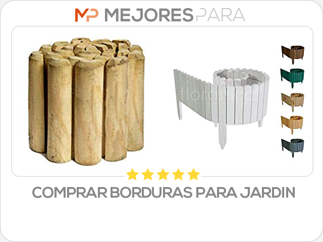 comprar borduras para jardin