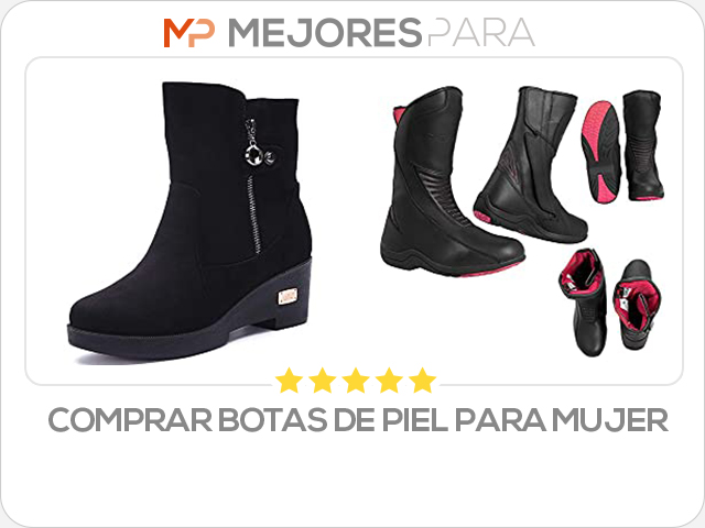 comprar botas de piel para mujer