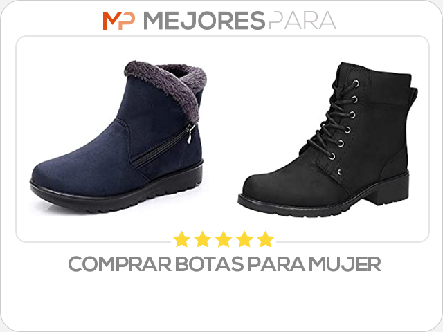 comprar botas para mujer