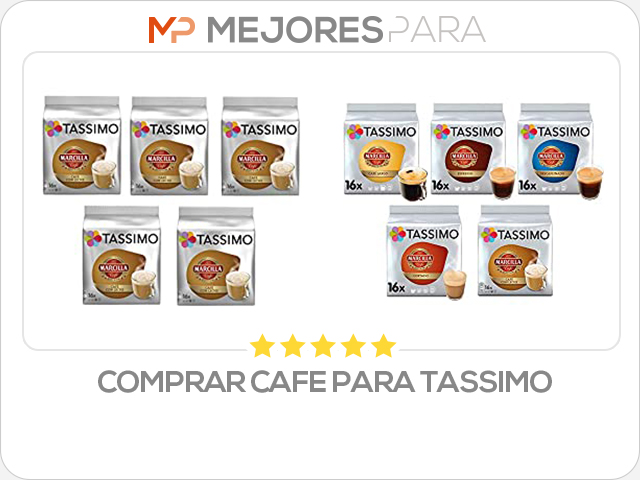 comprar cafe para tassimo