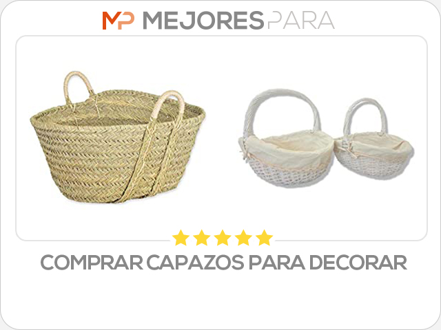 comprar capazos para decorar