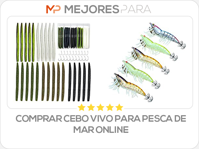 comprar cebo vivo para pesca de mar online