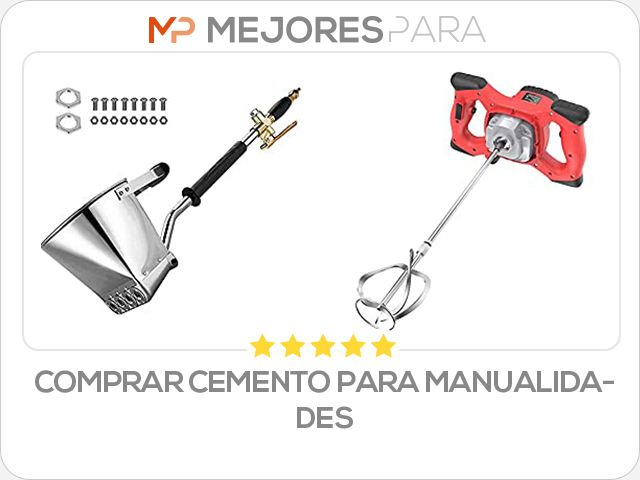 comprar cemento para manualidades