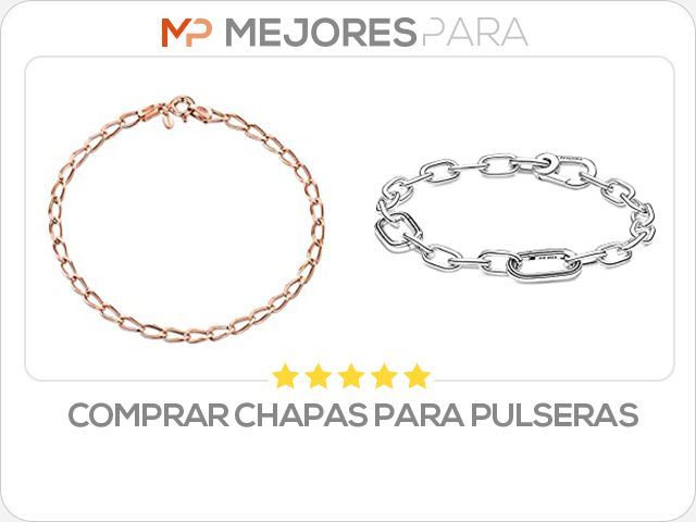 comprar chapas para pulseras