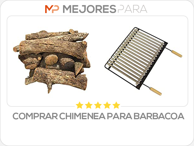 comprar chimenea para barbacoa