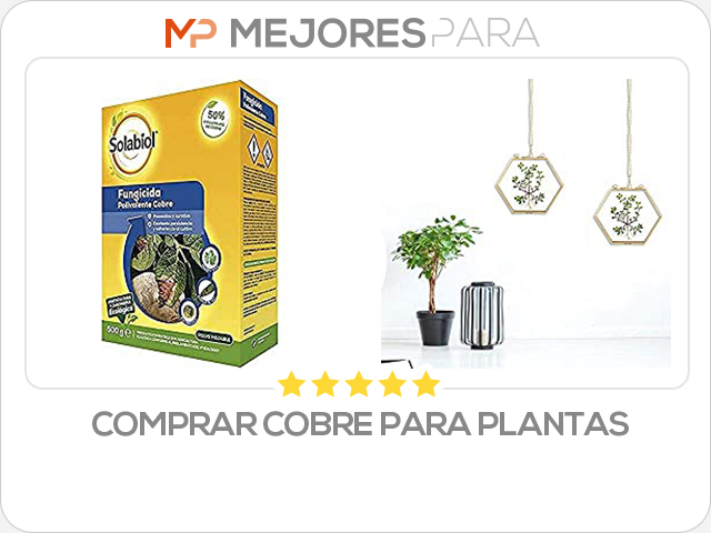 comprar cobre para plantas