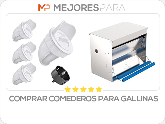 comprar comederos para gallinas