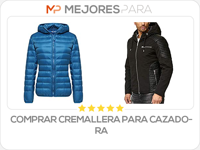 comprar cremallera para cazadora