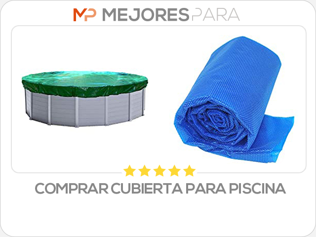 comprar cubierta para piscina