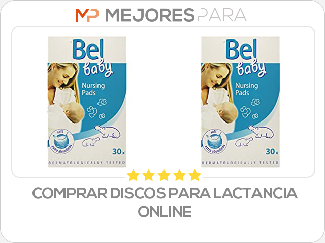 comprar discos para lactancia online