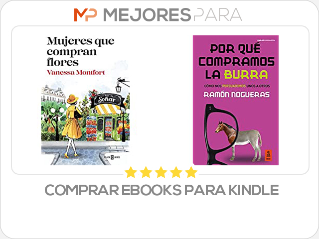 comprar ebooks para kindle