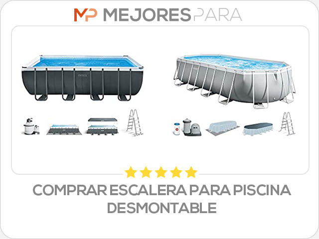 comprar escalera para piscina desmontable