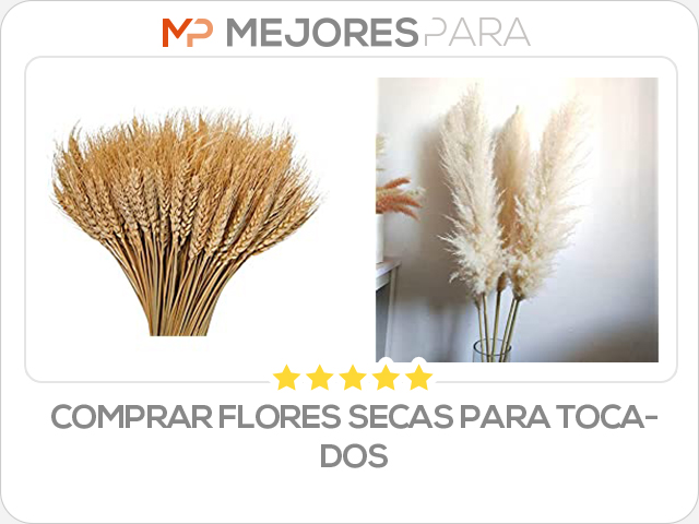 comprar flores secas para tocados