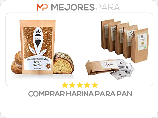 comprar harina para pan