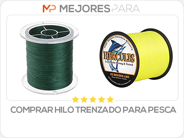 comprar hilo trenzado para pesca