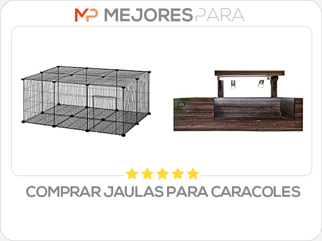 comprar jaulas para caracoles